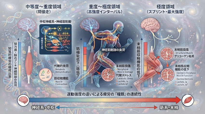 疲労の強度別イラスト図