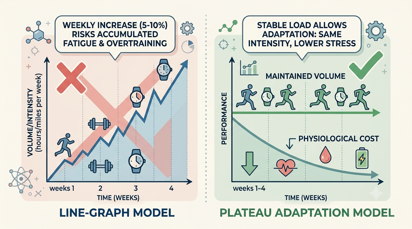 Fitness, fatigue, and training load adaptation in endurance athletes